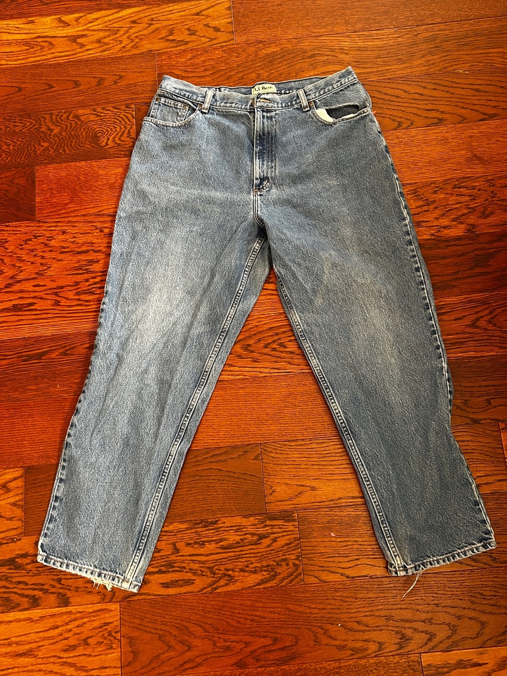 Vintage L.L.Bean Relaxed Fit Jeans Women’s 18 Reg 100% Cotton High Rise